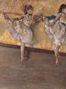 Edgar Degas ballerina oil painting